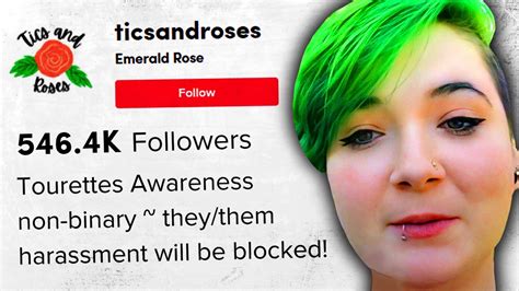 tics and roses|Tics and roses : r/TourettesFakers